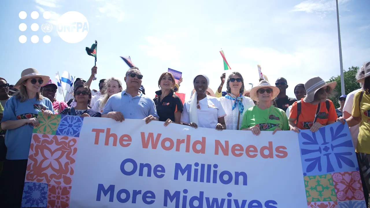 Marching for the midwives who save lives every single day