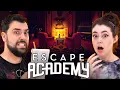 Husband Wife Try Deadly Escape Room