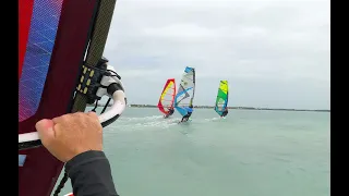 WINDSURFING FROM THE ISLAMORADA SANDBAR TO COCONUT COVE GROUP RUN