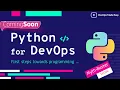 00 - Python for DevOps Series Introduction Your first steps in programming