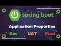 Spring Profiles Application Properties Set Active Profiles on Environment Dev UAT PROD Example
