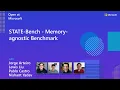 STATE-Bench - Memory-agnostic Benchmark