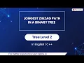 Longest Zigzag Path In A Binary Tree Module Trees In English CPP - 10
