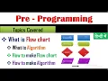 What is Algorithm What is Flowchart Flowchart in c Programming