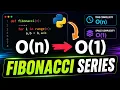 12 Time Space Complexity of Fibonacci Series Using Loops Python DSA Tutorial