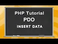 Php Pdo Insert Data In Database In Hindi Insert Data Pdo In Hindi Pdo Crud