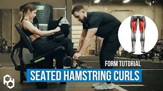 How to Seated Hamstring Machine Leg Curl Proper Technique Set Up Mistakes