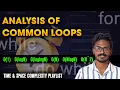 1 4 Analyzing common loops time complexity O 1 O logN O loglogN O N O logN O N 2