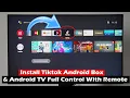 Download Lagu How To Install Tiktok Android Box \u0026 Android TV Full Control With Remote 2022