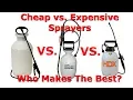 Pump Sprayer Comparison and Review A Must Have For Your Homestead Garden