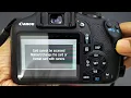 Canon DSLR - Card Cannot Be Accessed