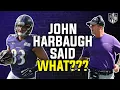 Dan Brown speaks about John Harbaugh the Baltimore Ravens more