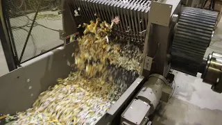 Allegheny Shredder s 30-500CX 100 Hp Industrial Cross-cut Shredder