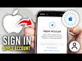 How To Sign In To Apple Account On iPhone - Full Guide