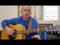 How to play BIG BLACK CAR by Gregory Alan Isakov - Tutorial