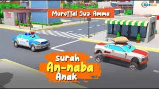 Download bacaan merdu murottal anak surah an naba animasi mobil truk ahmad saud juz amma MP3