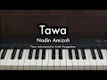 Download Lagu Tawa - Nadin Amizah | Piano Karaoke by Andre Panggabean