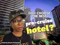 Is Hampton Inn Suites by Hilton Brickell Downtown Miami a good pre-cruise hotel option