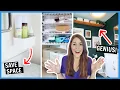 GENIUS SMALL BATHROOM STORAGE IDEAS that are also rental-friendly