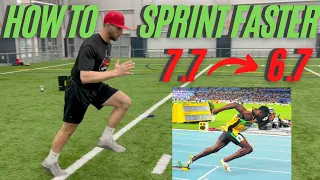 How to Sprint FASTER 7 7 to a 6 7 60 yard dash