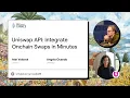 Uniswap API Integrate Onchain Swaps in Minutes I Angela Ocando Ivan Volovyk