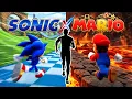 Immersive Interactive Warm Up SONIC x MARIO RUN 200 kcal Burn Fun Workout Full Body