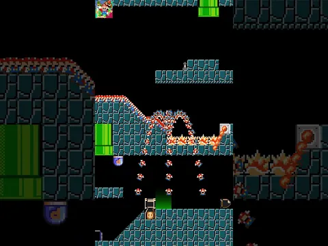 Luigi faces the most dangerous to save Mario #shorts #supermario #mario #gaming #luigi