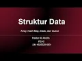 UTS Struktur Data Array Hash Map Stack dan Queue