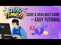 Java Quiz Game for Beginners Fun Multiple-Choice Quiz in Java