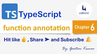 Typescript - 06 Type Annotation to function