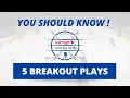 5 Simple Ice Hockey Breakout Plays - Every Hockey Player Should Know