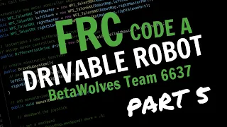 FRC Drivable Robot PART 5 Full Recap and Recode Java VS Code
