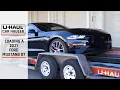 Loading a 2021 Ford Mustang GT On a U-Haul Car Hauler