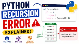 17 Python RecursionError Explained Maximum Recursion Depth Call Stack