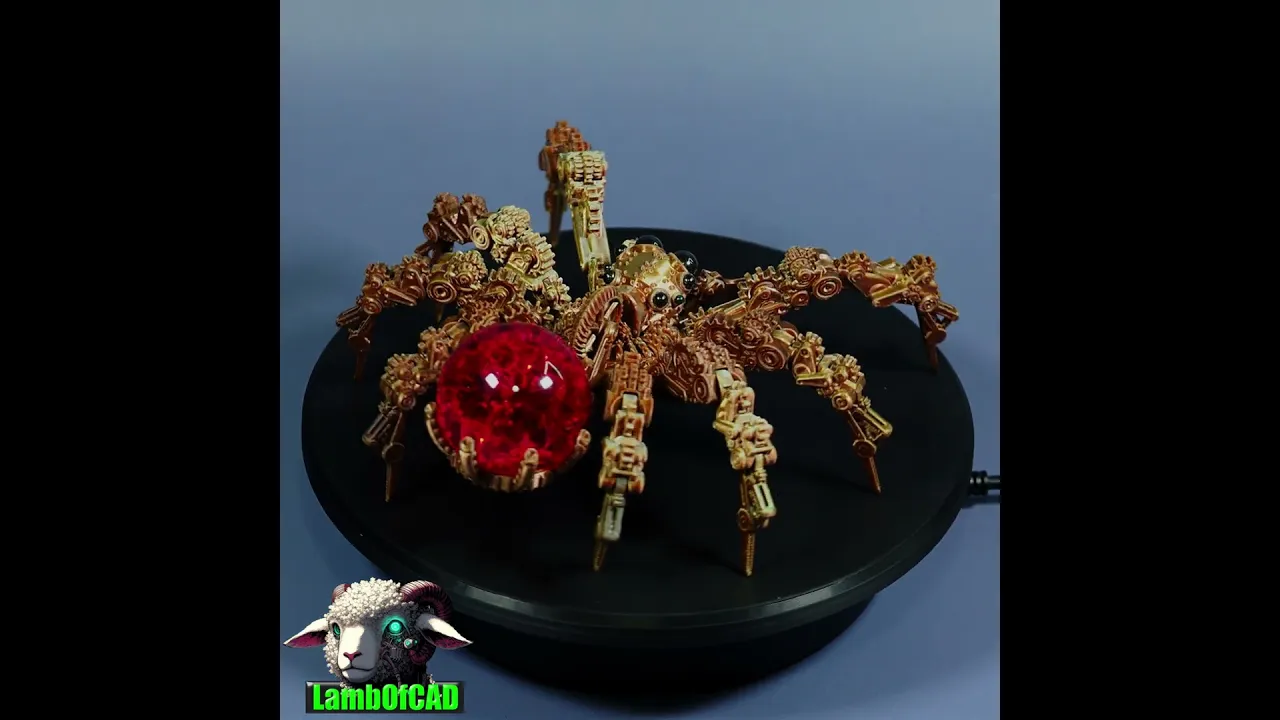 Steampunk Orb Spider video thumbnail