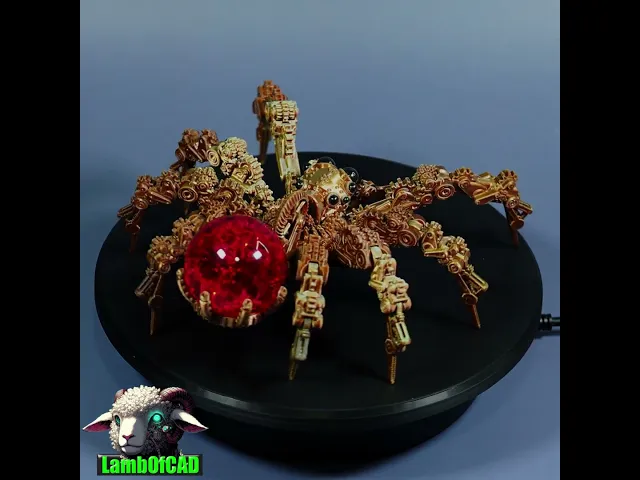 Steampunk Orb Spider video thumbnail