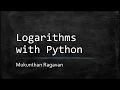Logarithms with Python