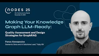Thumbnail for Making Your Knowledge Graph LLM-Ready: Quality Assessment and Design Strategies for GraphRAG video