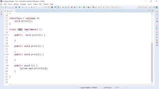 Java Interface 4 - Tricky Problem with Interface Variable Bangla