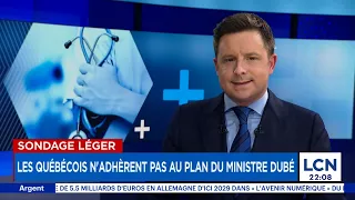 Réforme Des Médecins La CAQ Perd La Bataille De L Opinion Publique 
