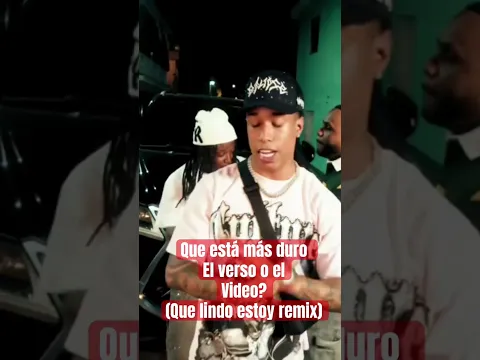 Qué lindo estoy remix
