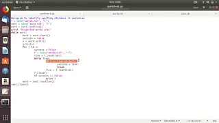 Spellchecker in Python