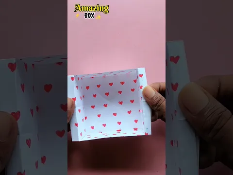 amazing paper box ideas 💡 #craft #creative #craftideas #ideas #shorts #viral #ytshorts #trending