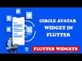 Flutter Circle Avatar Flutter Widgets Tutorial