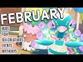 Animal Crossing New Horizons Guide to FEBRUARY Bugs Fish Events and More Northern Hemisphere