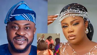 odunlade adekola made actress eniola ajao cry as he did this to surprise her fans reacts saying 