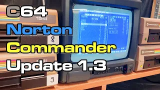 Better SD2IEC CMD D 1581 support CRT format Turbo copy - New Commodore 64 file manager