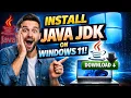 How to Install Java JDK on Windows 11 2026