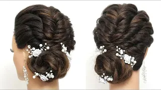 Wedding Hairstyles for Long Hair | Elegant Bridal Updo Hair Tutorial