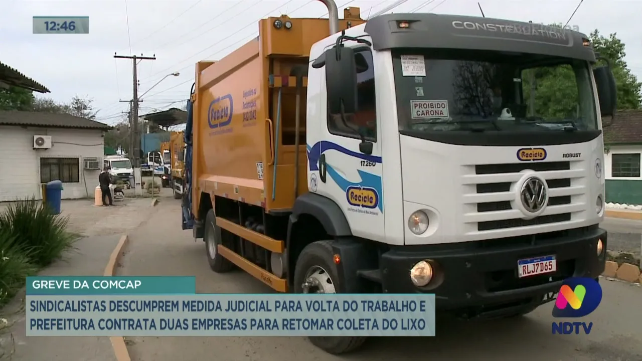 Greve da Comcap: Prefeitura contrata duas empresas para retomar coleta do lixo em Florianópolis